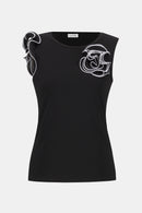 Silky Knit  Fitted Top-252075