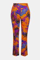 Millennium Tropical Print Straight Leg Pants JR-252231