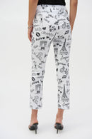 Millennium Print Straight Leg Pants 252233