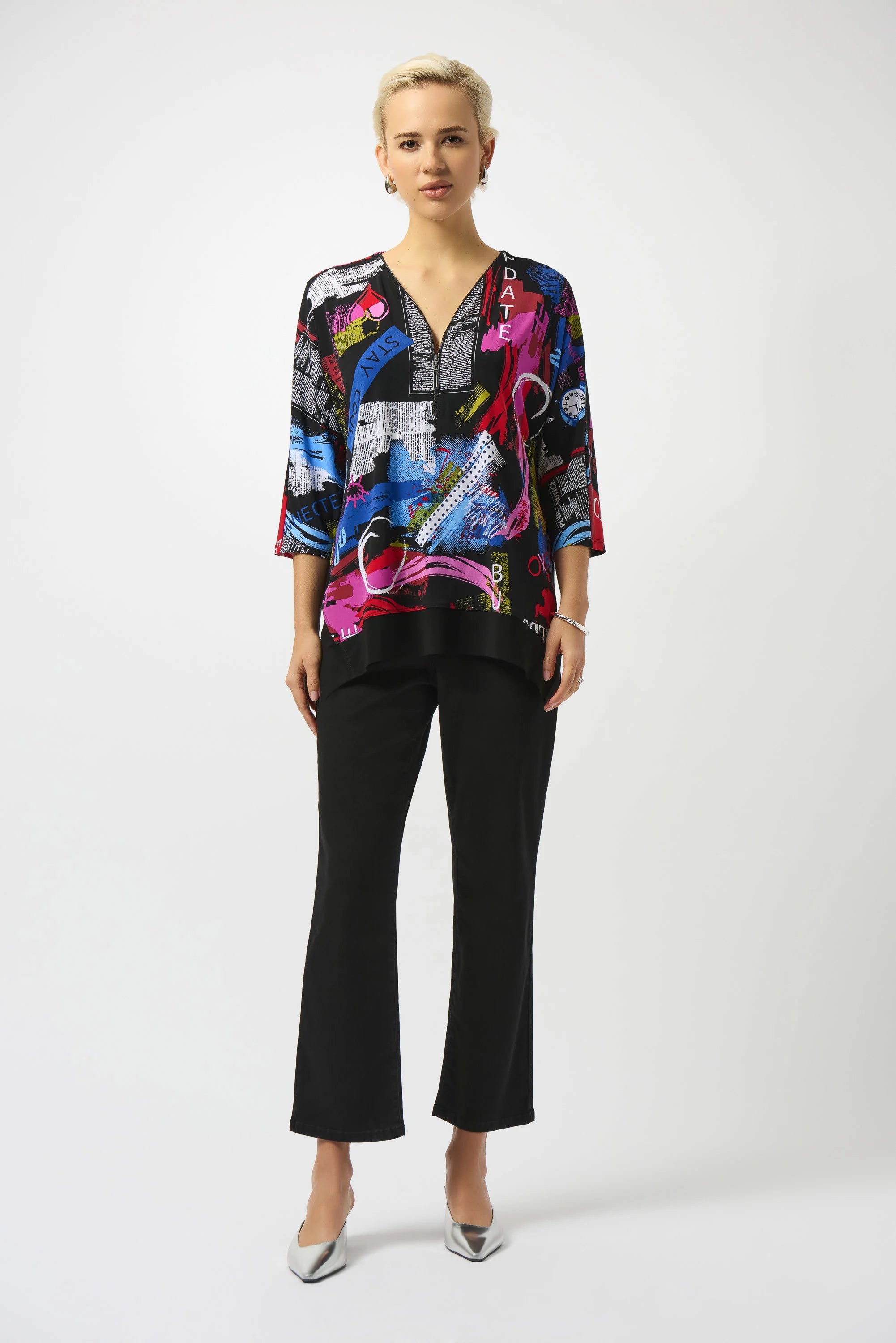 Margot | Classic Straight Leg Stretch Jeans-252926B25