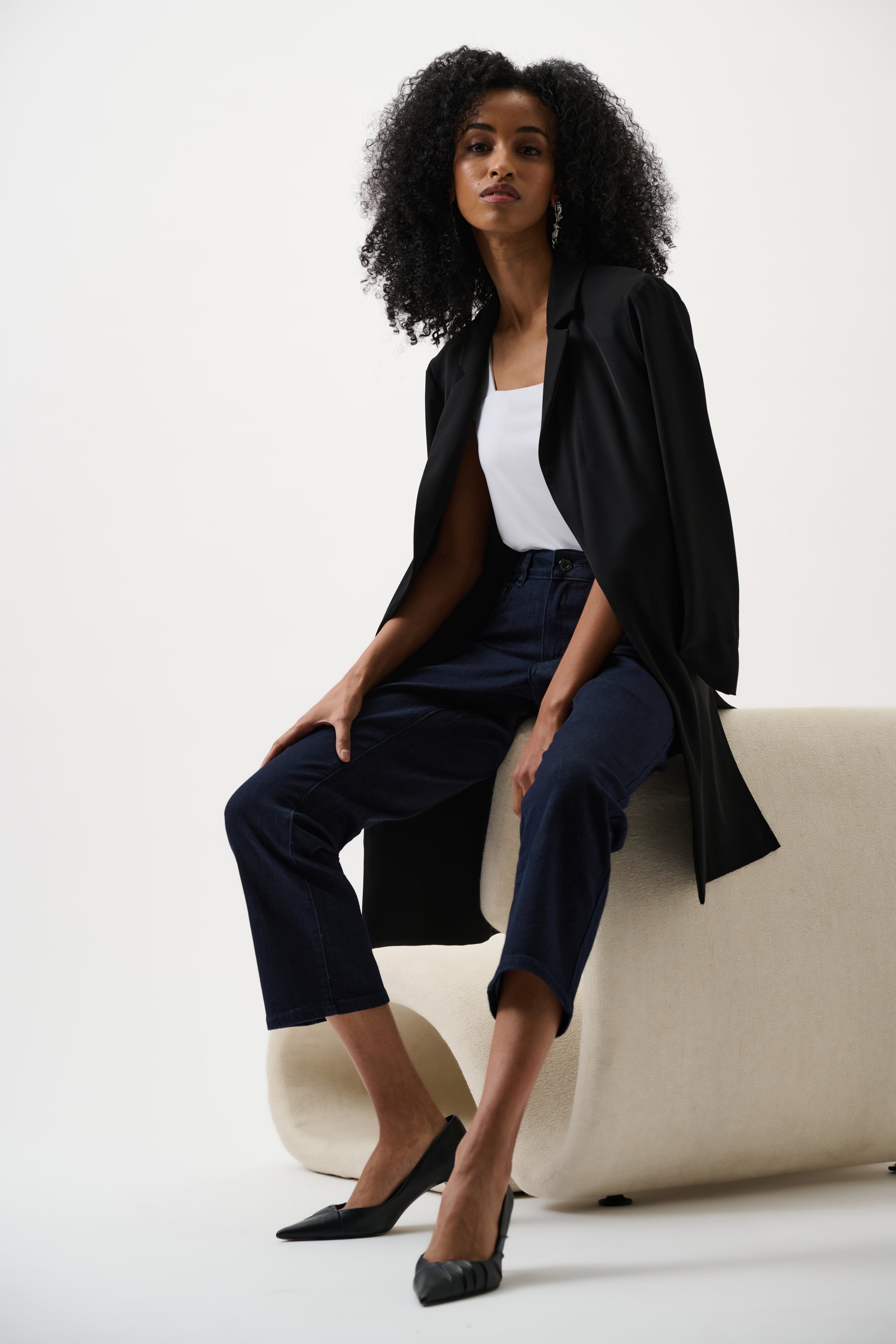 Margot | Classic Straight Leg Stretch Jeans