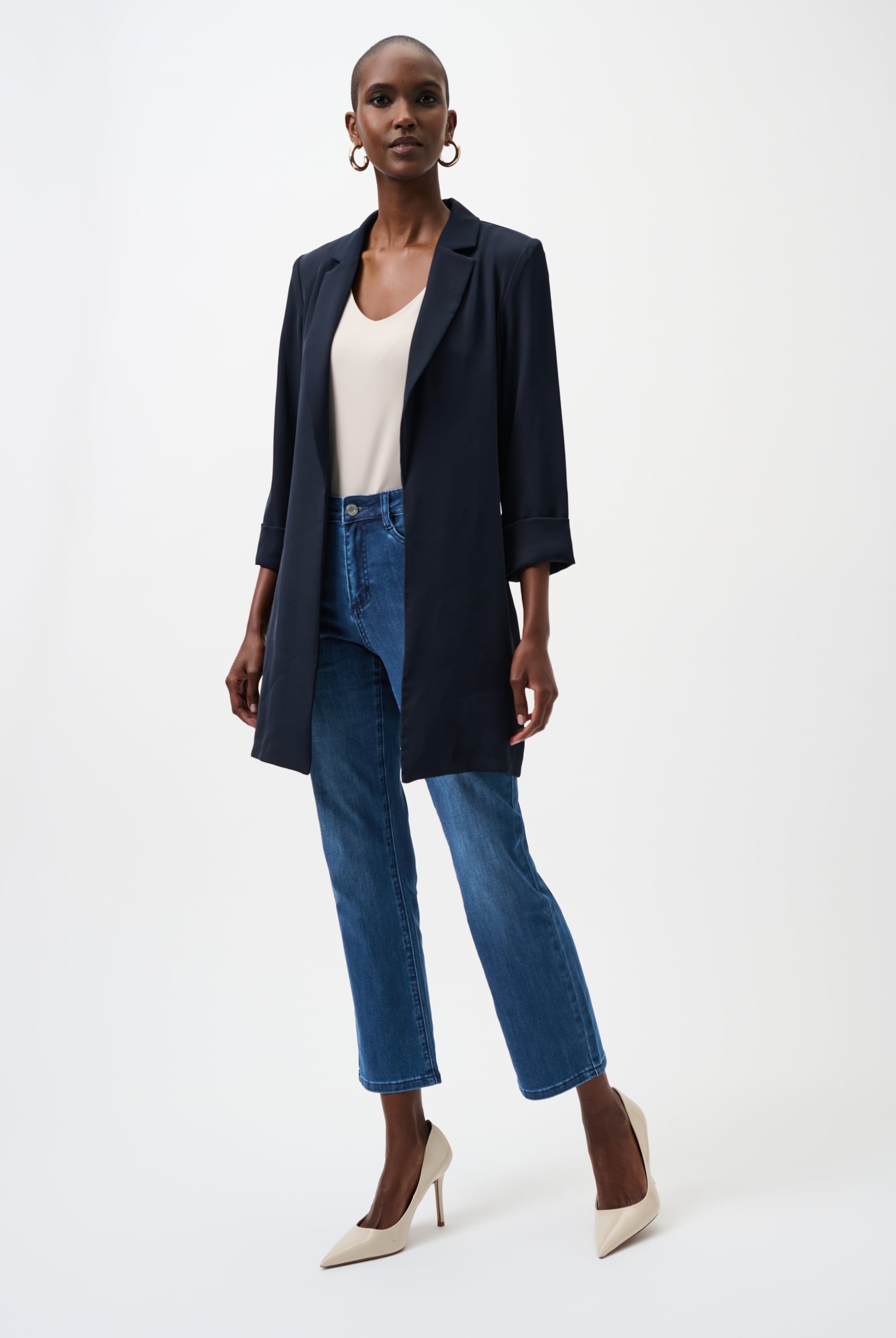 Margot | Classic Straight Leg Stretch Jeans