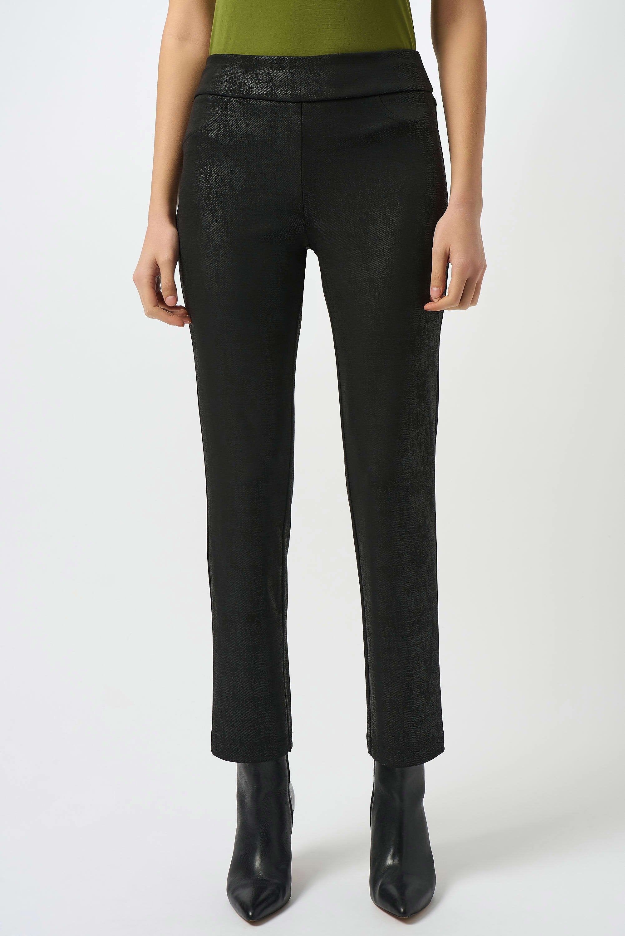 Joseph Ribkoff Silky Knit Straight Pull-On Pants-253000