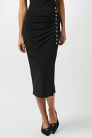 Silky Knit Pull-On Pencil Skirt-253147