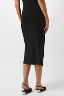 Silky Knit Pull-On Pencil Skirt-253147
