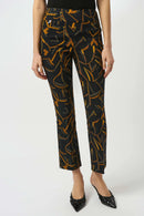 Joseph Ribkoff Millennium Print Straight Leg Pull-On Pants-253268