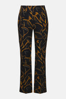 Joseph Ribkoff Millennium Print Straight Leg Pull-On Pants-253268
