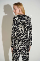 Joseph Ribkoff Signature Foiled Floral Blazer-253781