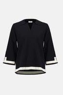 Joseph Ribkoff Sweater Knit Colour Block Top-253909