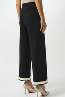 Joseph Ribkoff Sweater Knit Colour Block Culotte Pants-253910