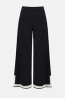 Joseph Ribkoff Sweater Knit Colour Block Culotte Pants-253910