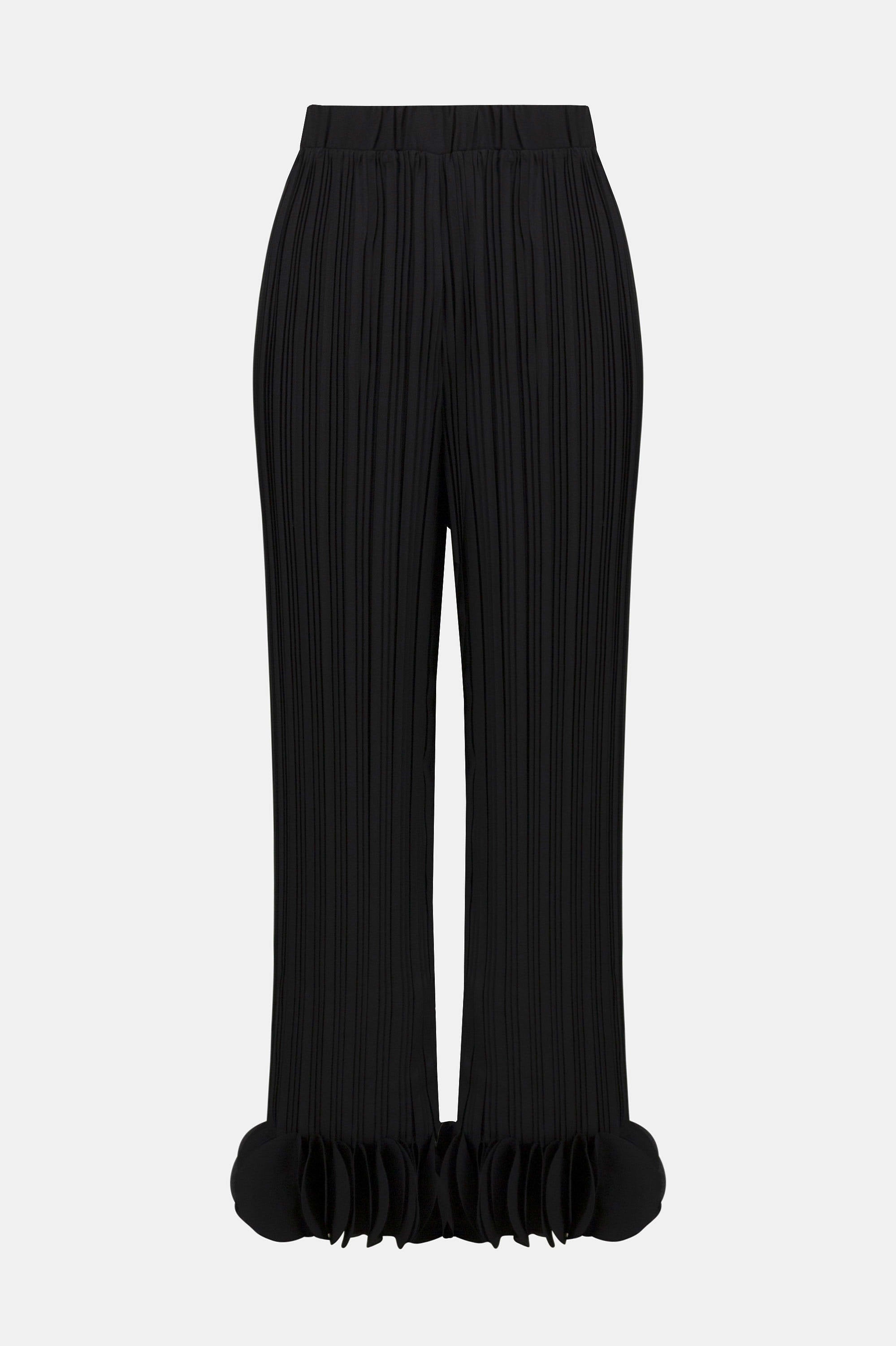 Joseph Ribkoff Georgette Wide Leg Pleated Pants-253940