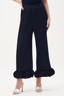 Joseph Ribkoff Georgette Wide Leg Pleated Pants-253940S