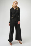 Joseph Ribkoff Silky Knit Wide-Leg Jumpsuit-254013