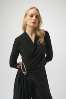 Joseph Ribkoff Silky Knit Wide-Leg Jumpsuit-254013