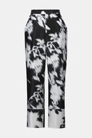 Joseph Ribkoff Satin Floral Print Wide-Leg Pants-254081
