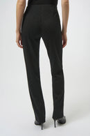 Joseph Ribkoff Heavy Knit Dew Drop Straight Leg Pants-254106