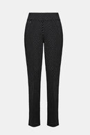Joseph Ribkoff Foiled Heavy Knit Slim Fit Pants-254143