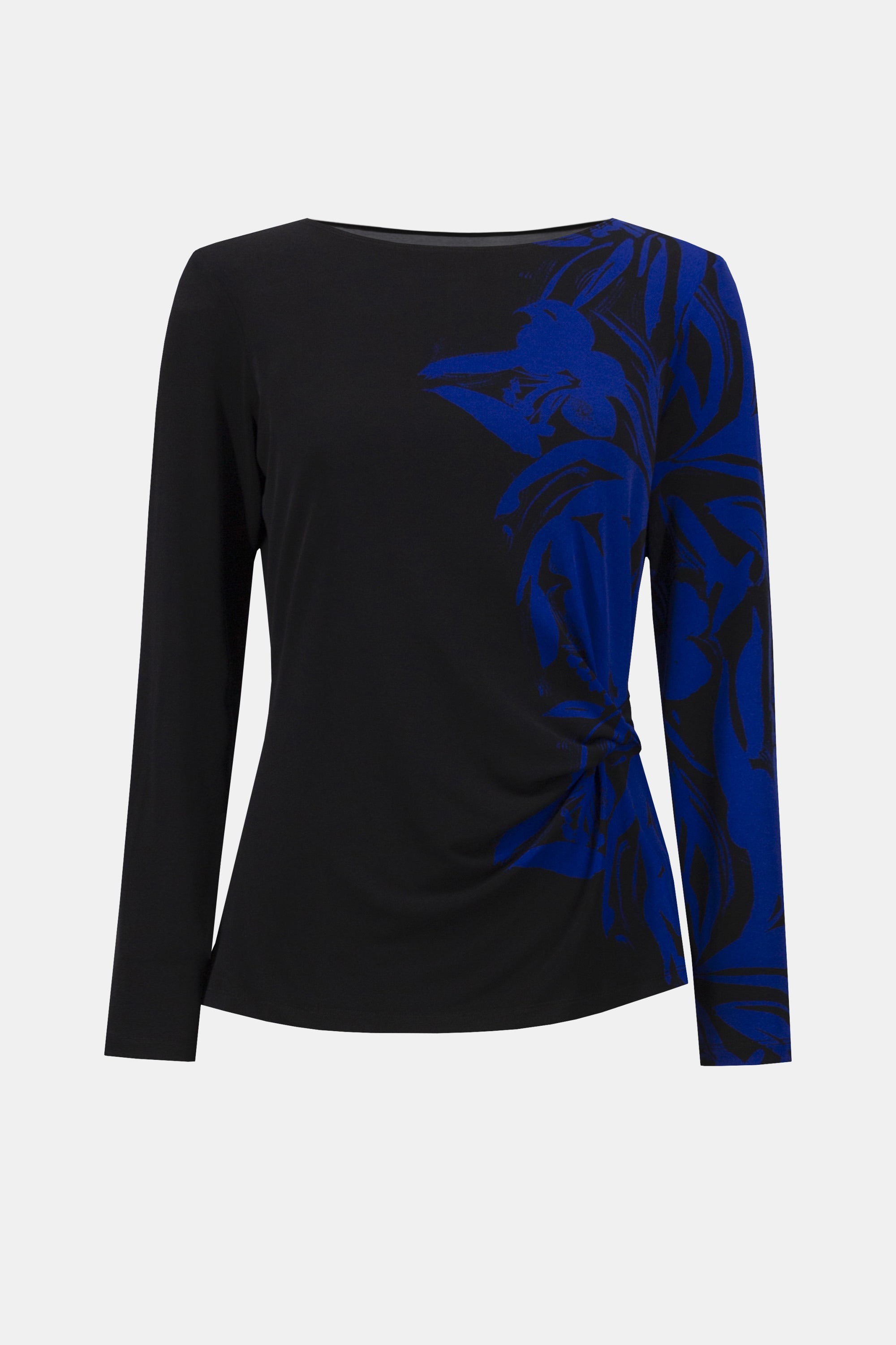 Joseph Ribkoff    Silky Knit Floral Print Straight Top-254159