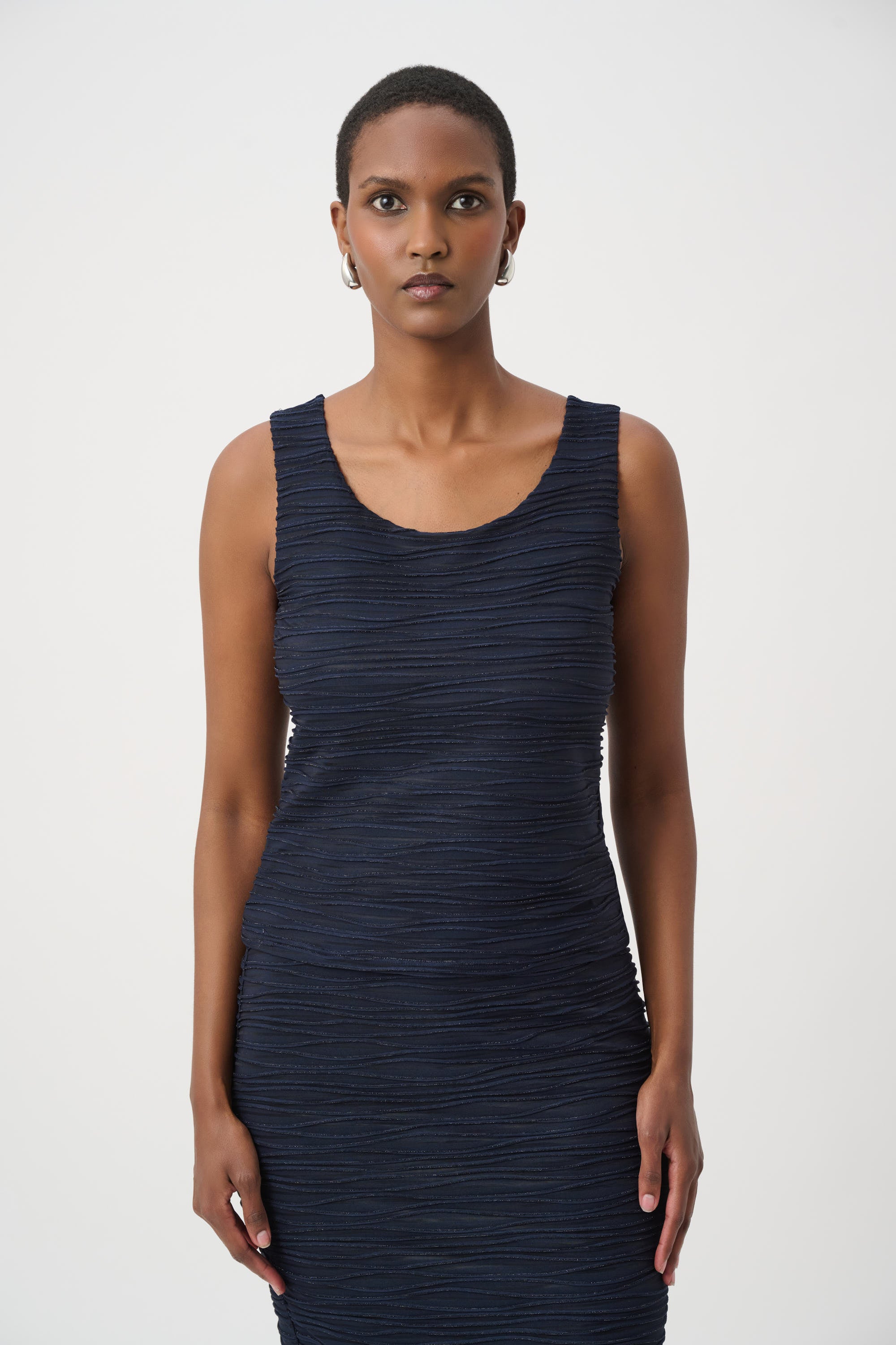 Signature | Lurex Cascade Knit Cover Up and Cami Set