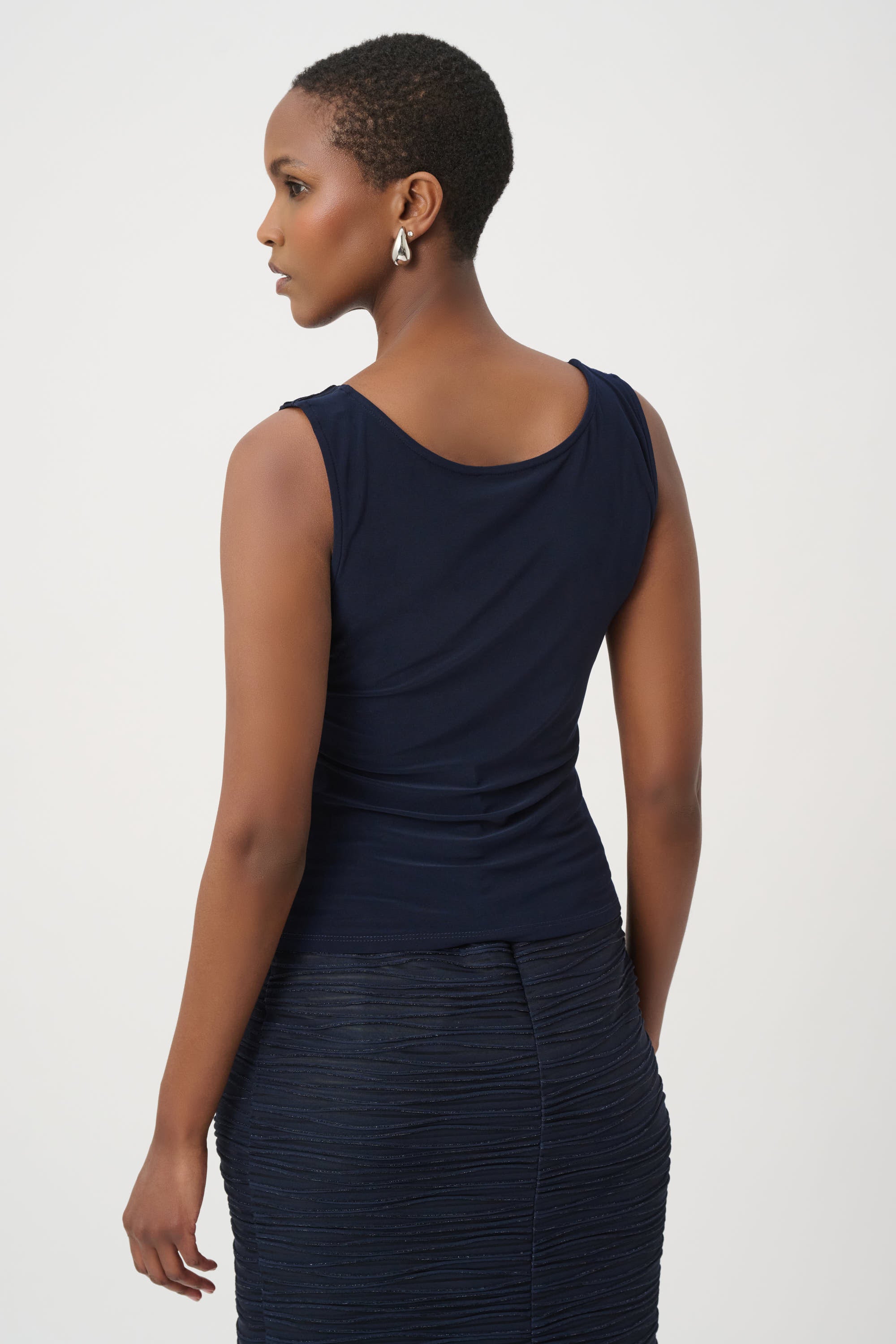 Signature | Lurex Cascade Knit Cover Up and Cami Set