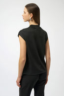 Joseph Ribkoff Sleeveless Knit Top with Iron Detail-254935