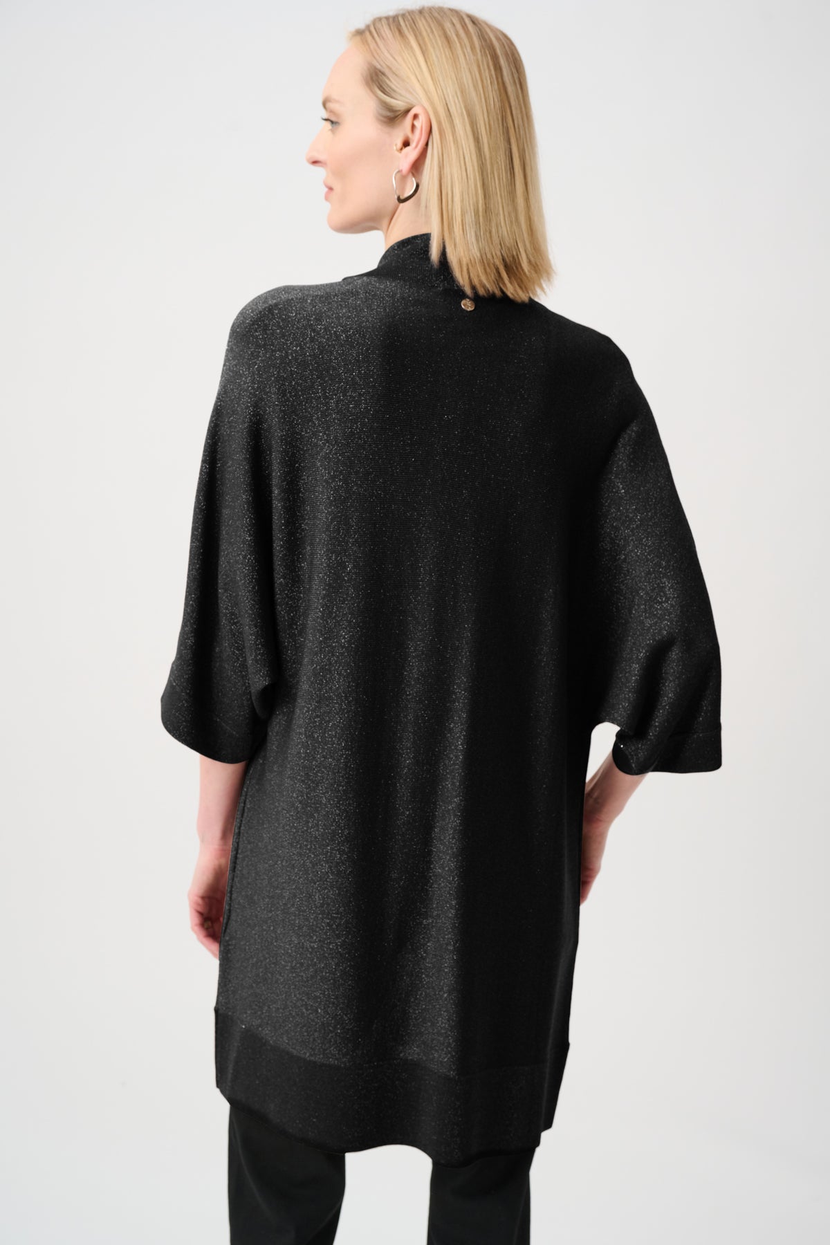Joseph Ribkoff Embellished Sparkly Long Cardigan 254937F26, view 5