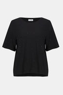 Joseph Ribkoff Knit Scoop Neck Top with Rhinestones-254968