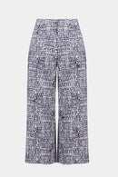 Joseph Ribkoff Millennium Abstract Print Pull-On Culotte-261002