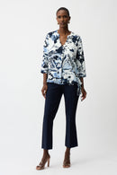 Joseph Ribkoff Conversational Print Cocoon Tunic-261030