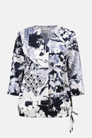 Joseph Ribkoff Conversational Print Cocoon Tunic-261030