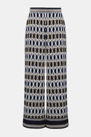 Joseph Ribkoff Woven Geometric Print Wide Leg-261058