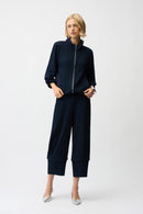 Joseph Ribkoff Seersucker Balloon Pull-On Pants-261062