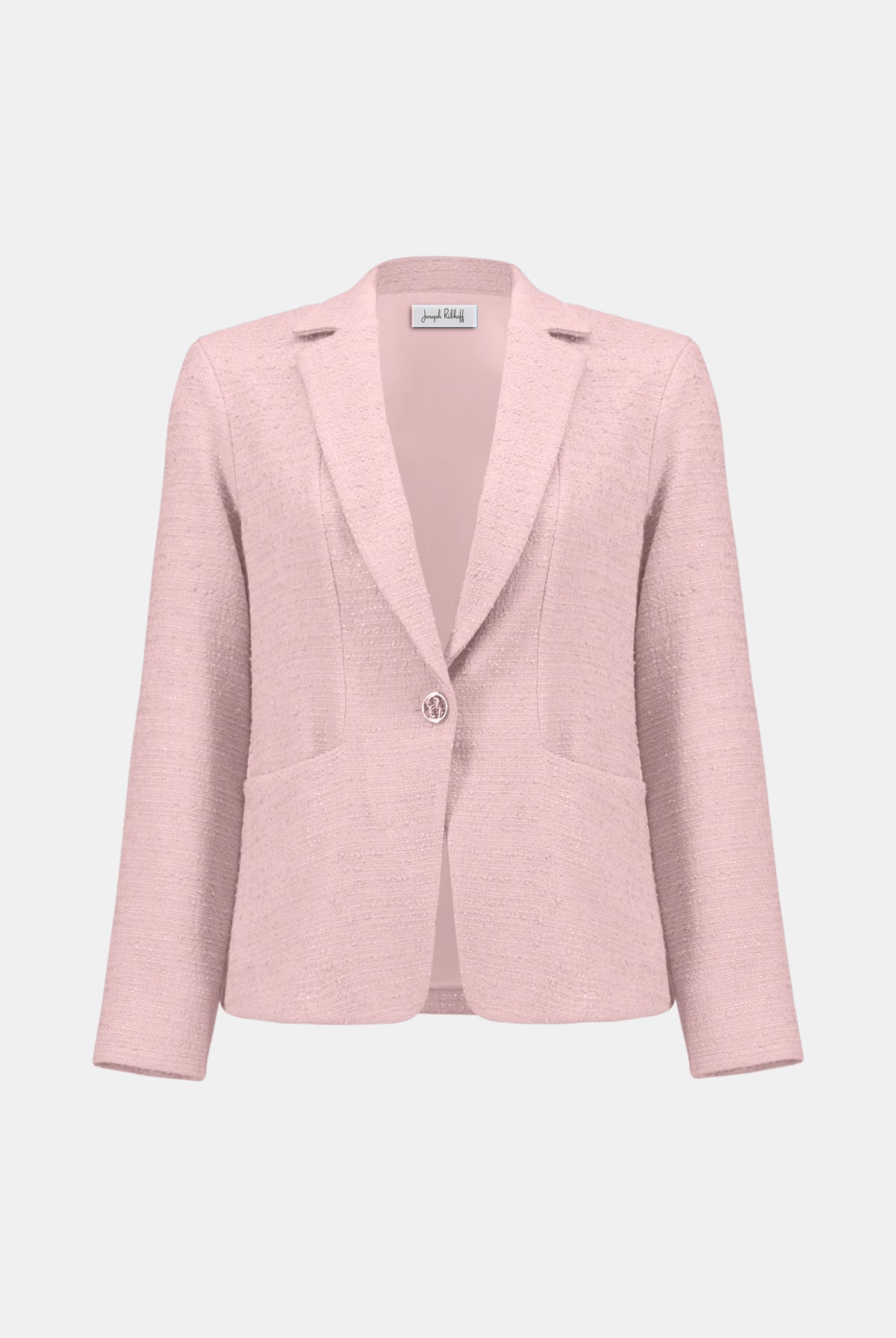 Joseph Ribkoff Bouclé Fitted Blazer With Notched Collar-261101, view 8