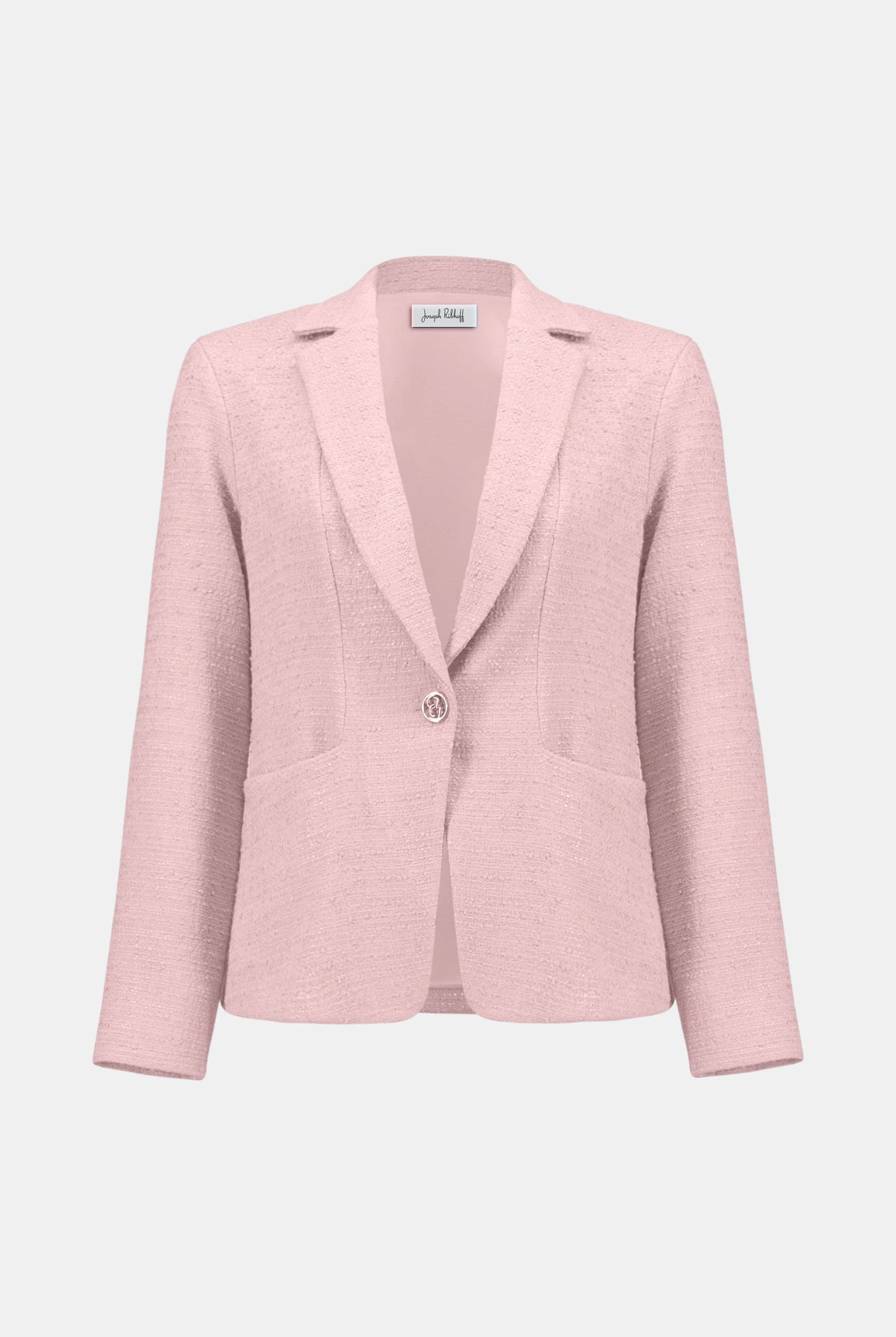 Joseph Ribkoff Bouclé Fitted Blazer With Notched Collar-261101, view 10