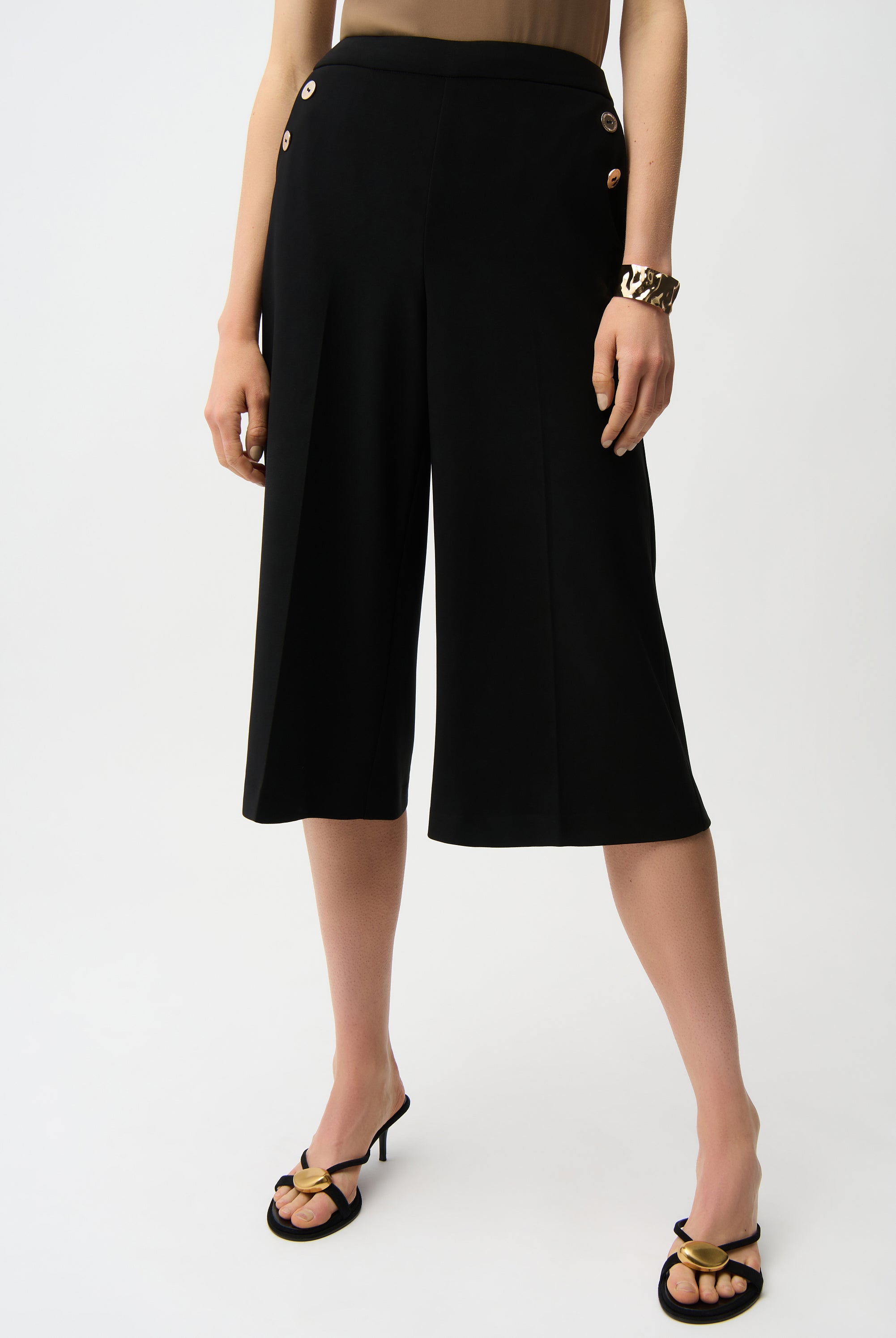 Joseph Ribkoff Silky Knit Pull-on Culotte Pants | Unique Apparel USA