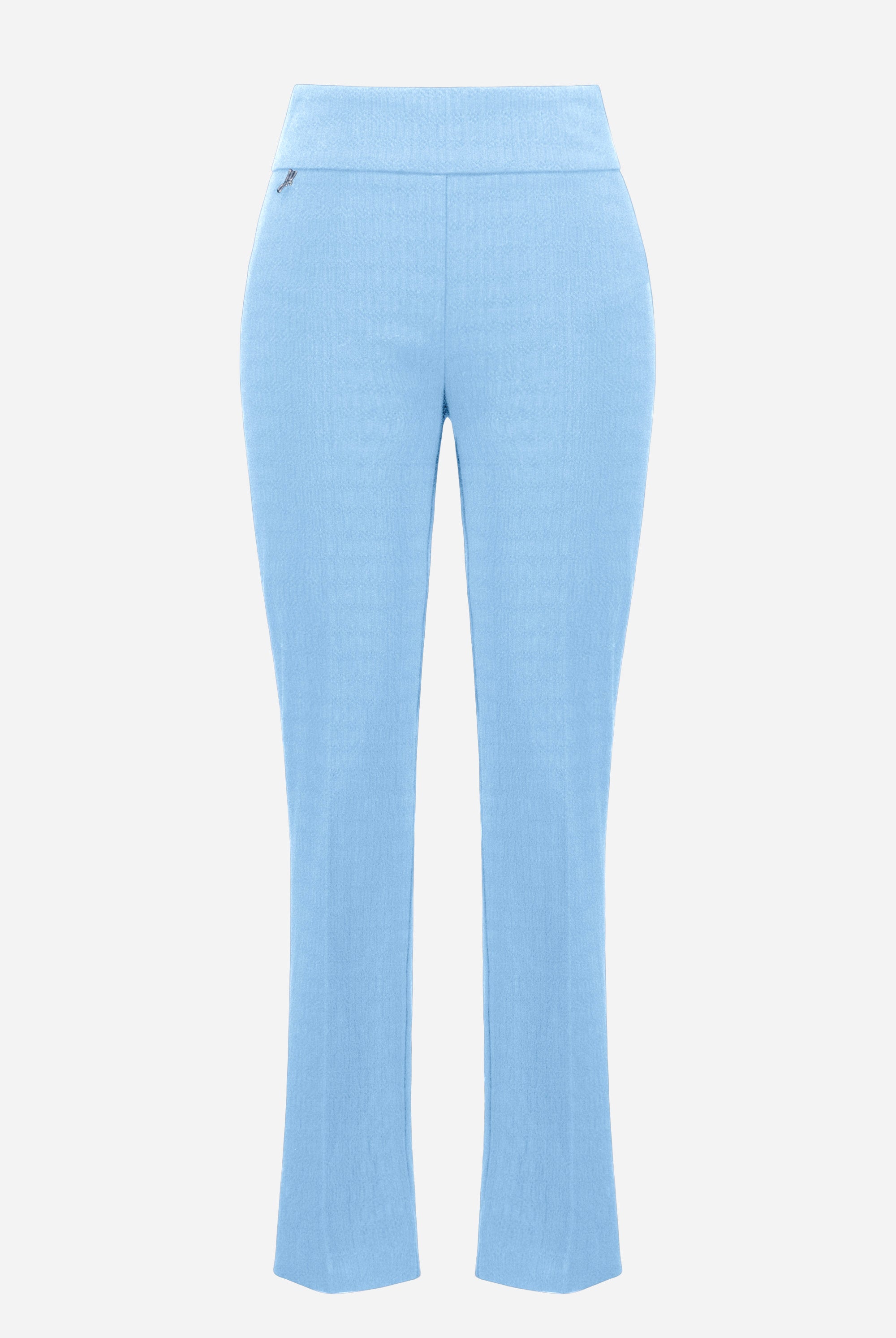 Jacquard Straight Pull-On Pants