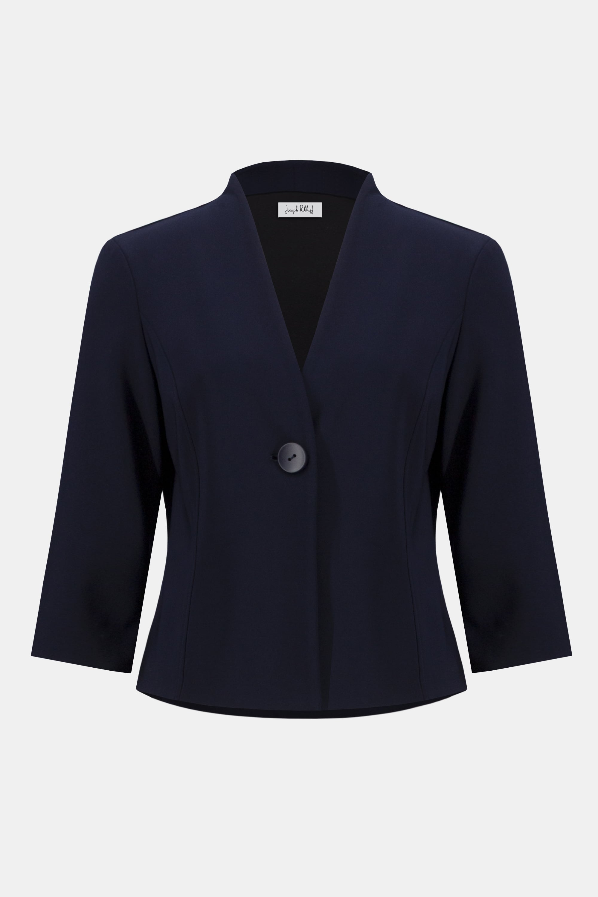 Silky Knit Fitted Jacket