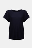 Joseph Ribkoff Pleated Scuba Crepe Top-261192