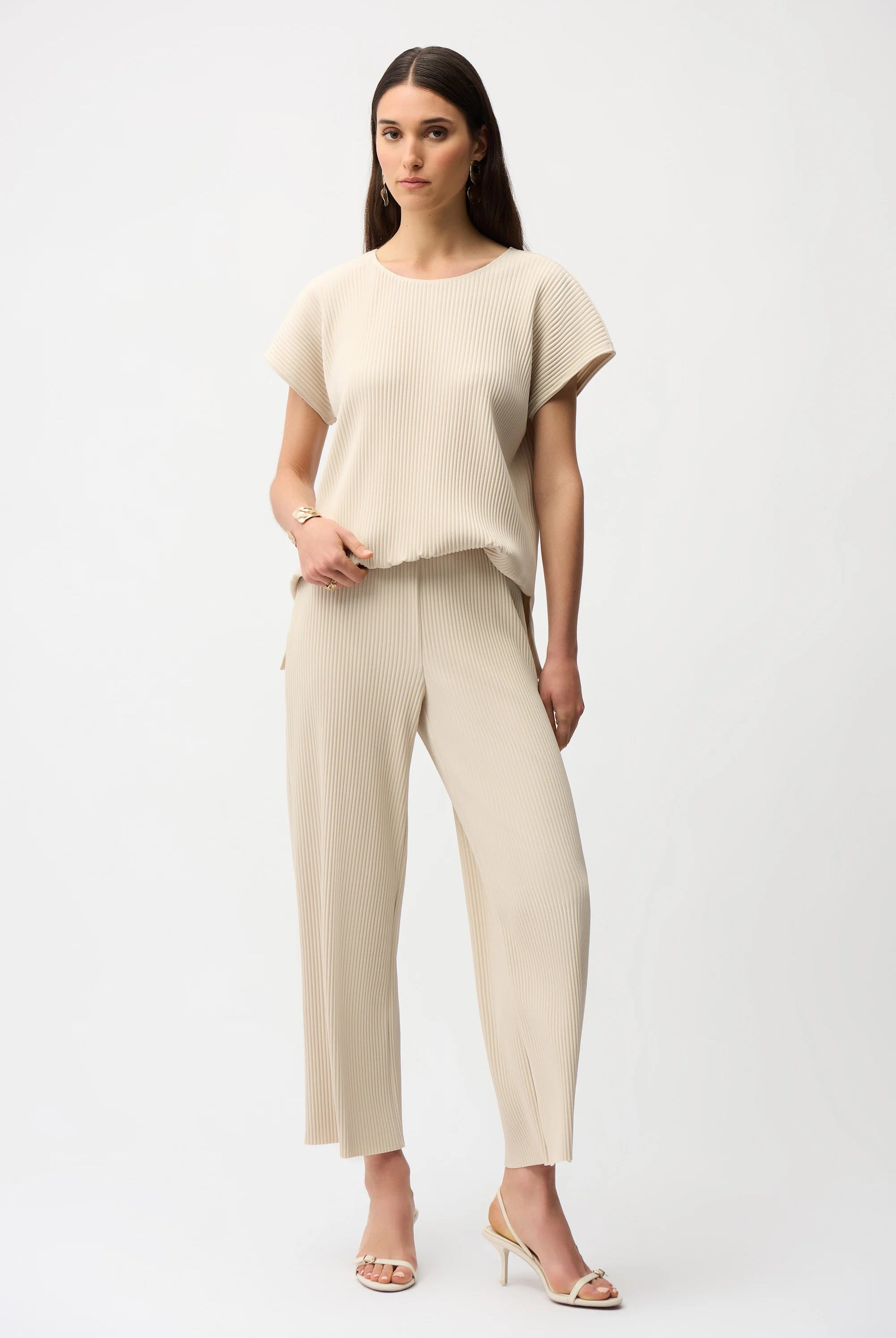Joseph Ribkoff Scuba Crepe Wide Leg Pants | Unique Apparel USA