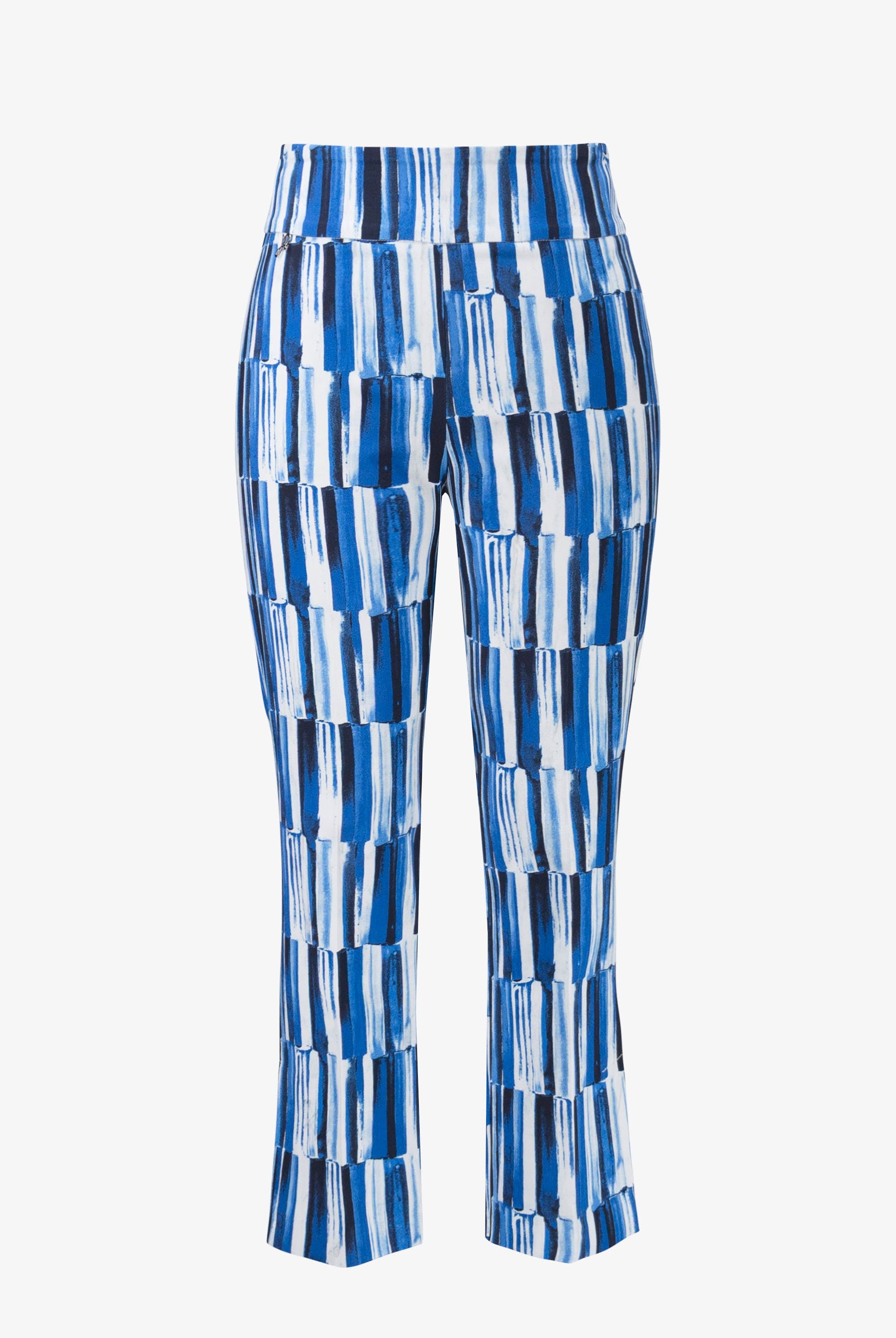Millennium Abstract Print Crop Pull-On Pants