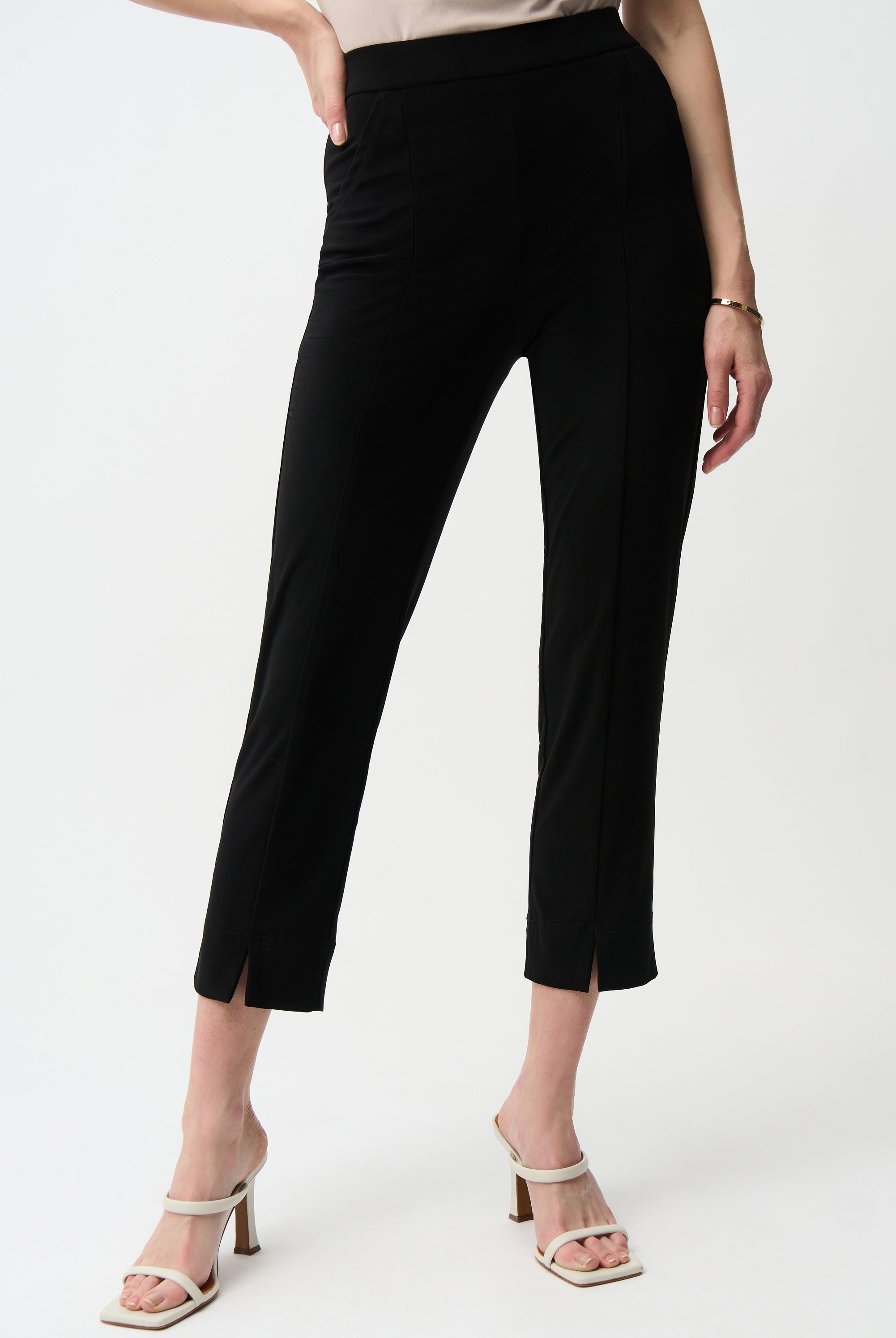 Joseph Ribkoff Silky Knit Crop Pull-On Pants | Unique Apparel USA