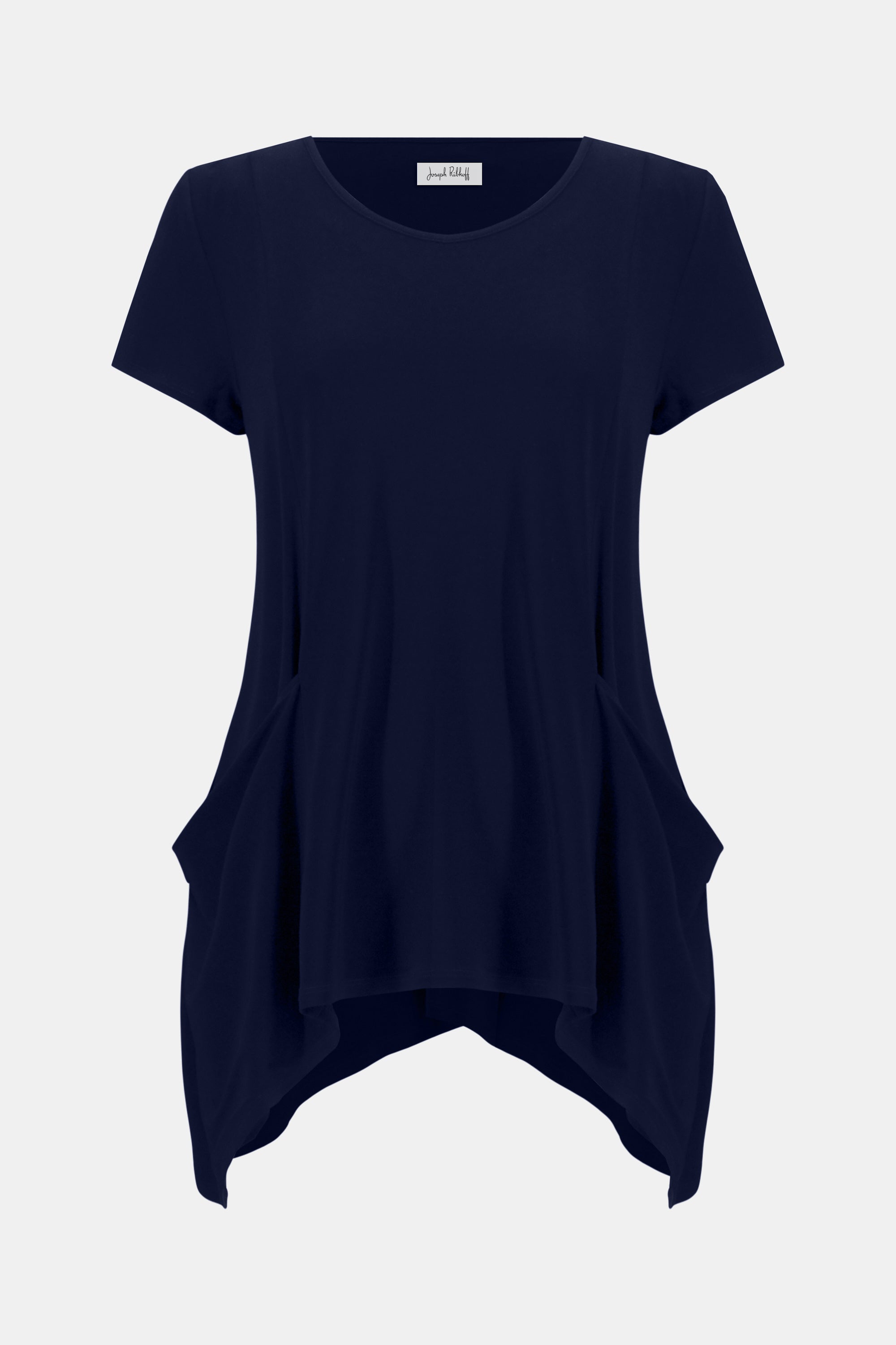 Joseph Ribkoff Silky Tunic With Handkerchief Hem-261310