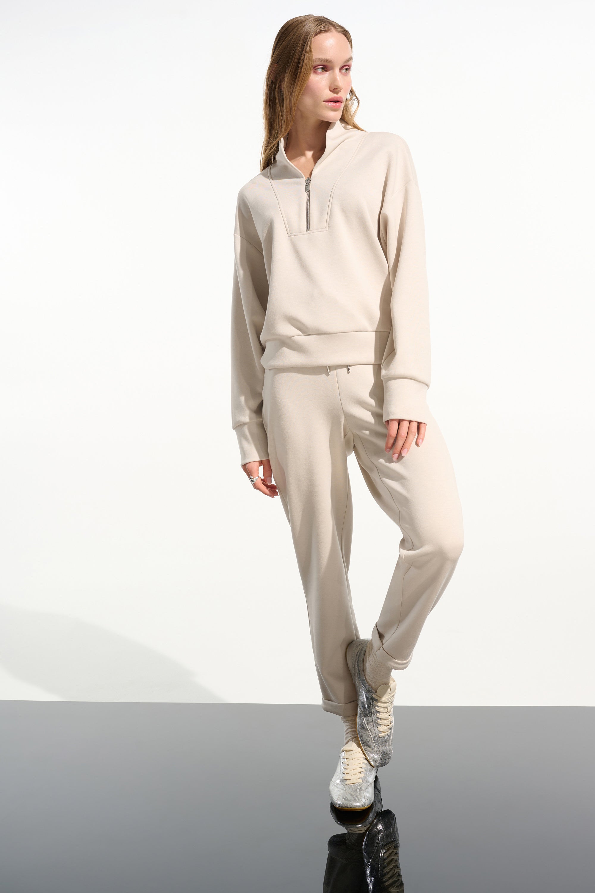 Joseph Ribkoff Sport Scuba Jersey Boxy Sweatshirt-261610