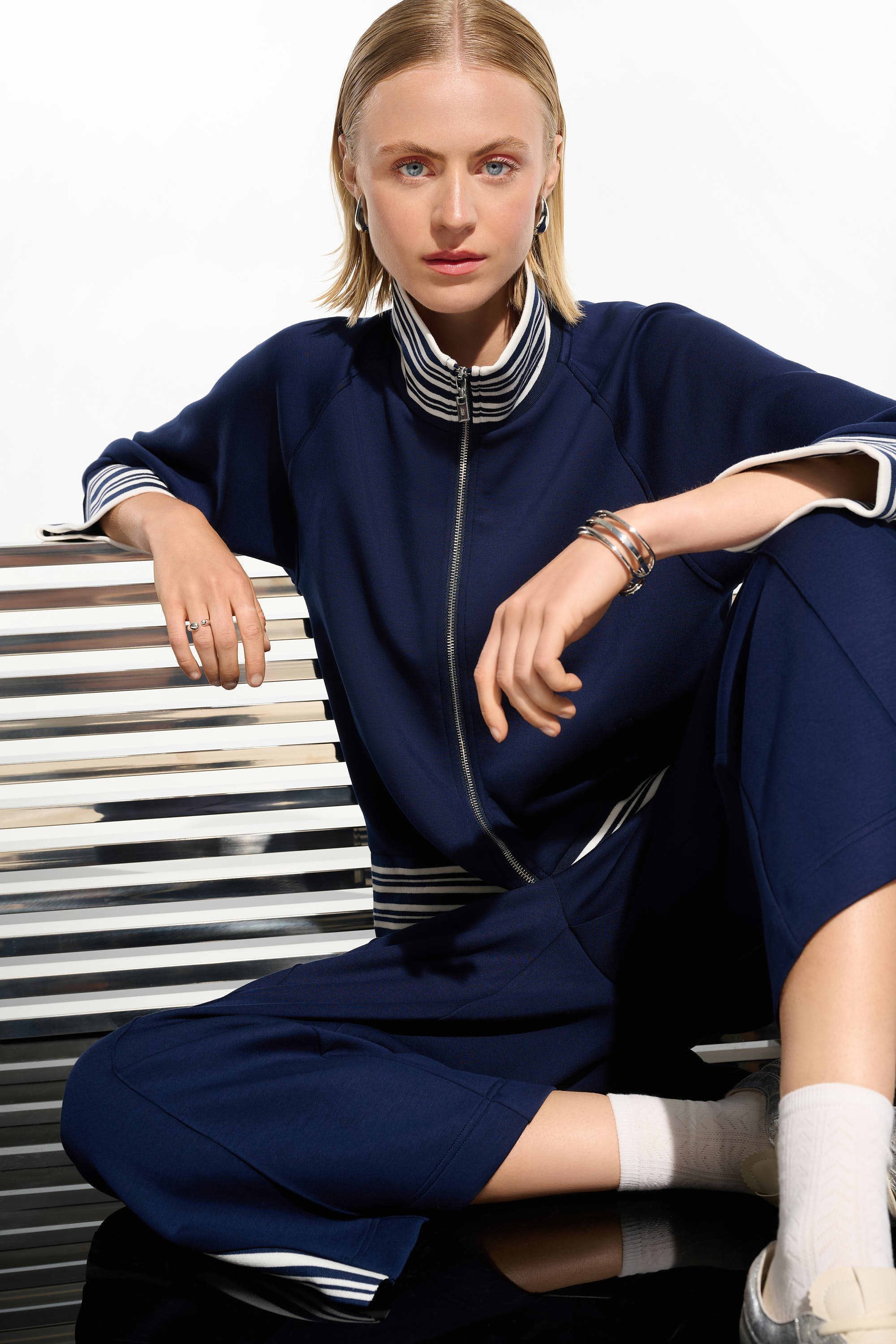 Joseph Ribkoff Scuba Jersey Pull-On Culotte Pants-261618