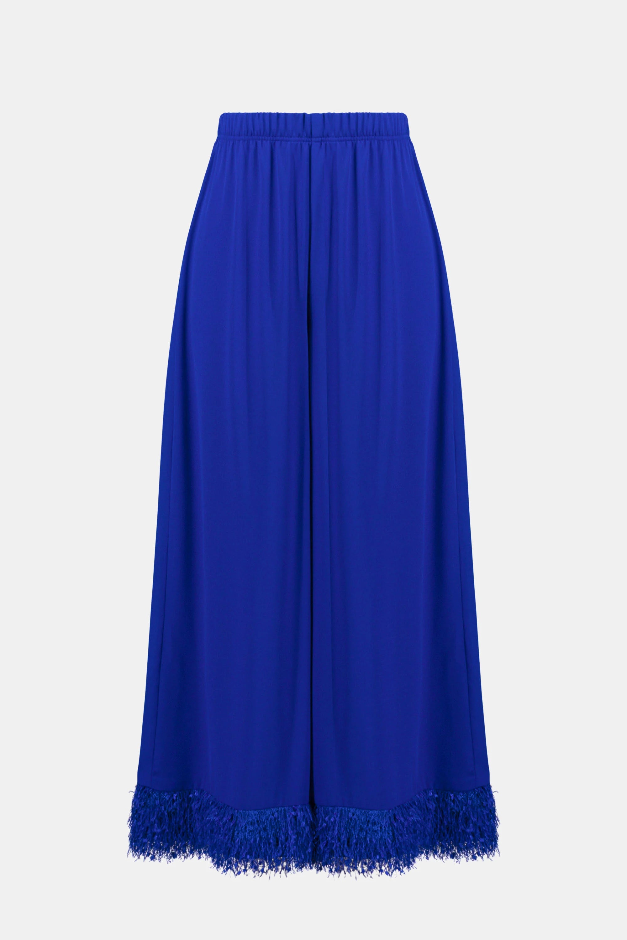 Joseph Ribkoff Signature | Georgette Wide Leg Culotte With Novelty Hem-261716