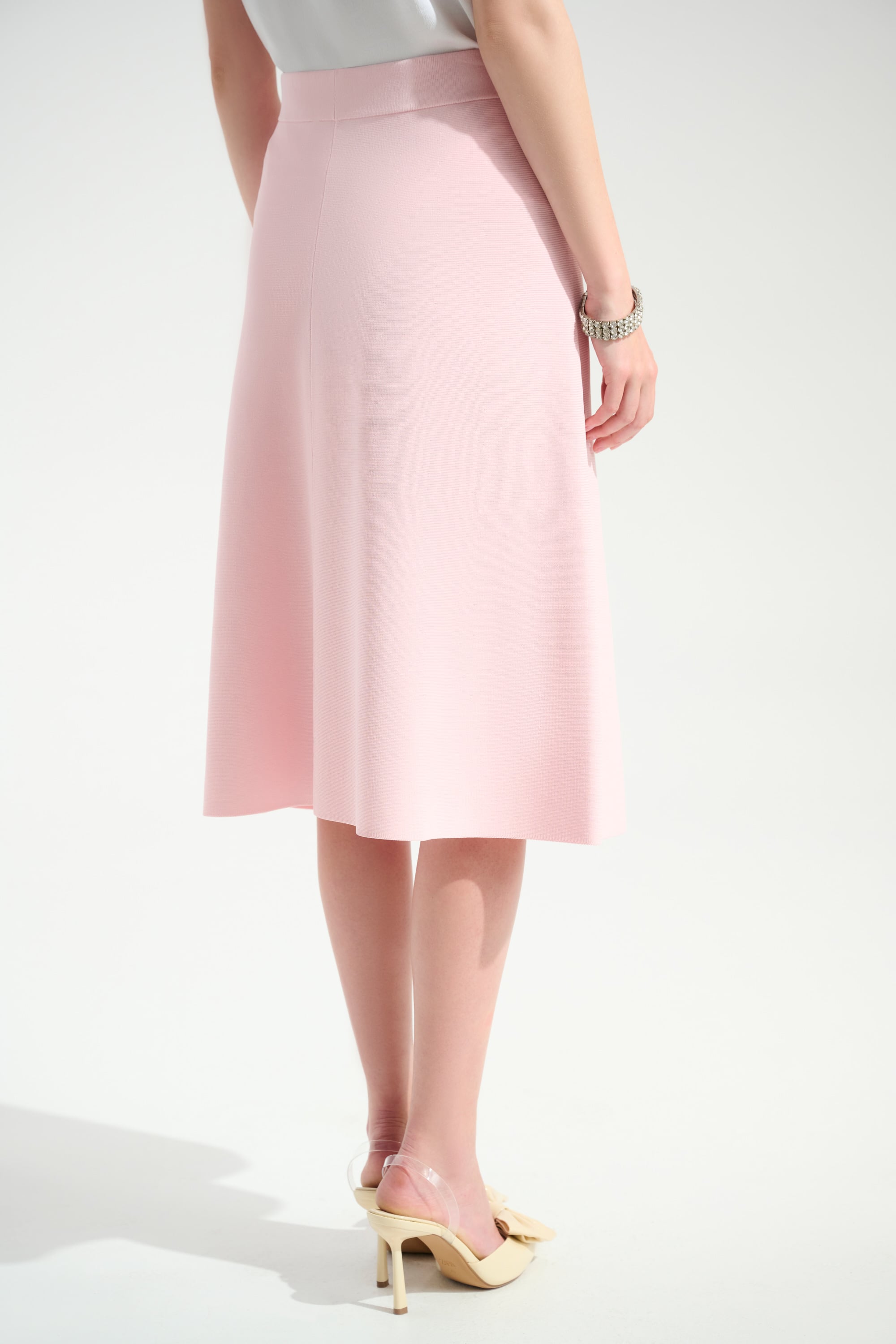 Signature | Viscose Sweaterknit A-Line Skirt