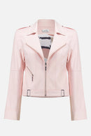 Joseph Ribkoff Foiled Faux Suede Fitted Jacket-261910
