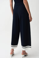 Joseph Ribkoff Viscose Blend Culotte pants With Stripe Detail-261942