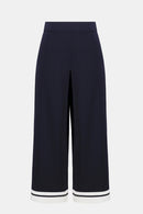 Joseph Ribkoff Viscose Blend Culotte pants With Stripe Detail-261942
